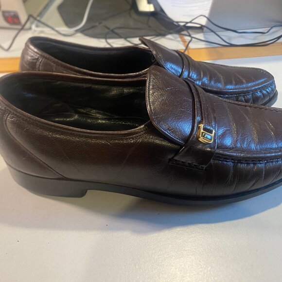 Florsheim - Size 10M - Men’s‎ Riva Brown Leather Loafers Slip-On Shoes main image 16